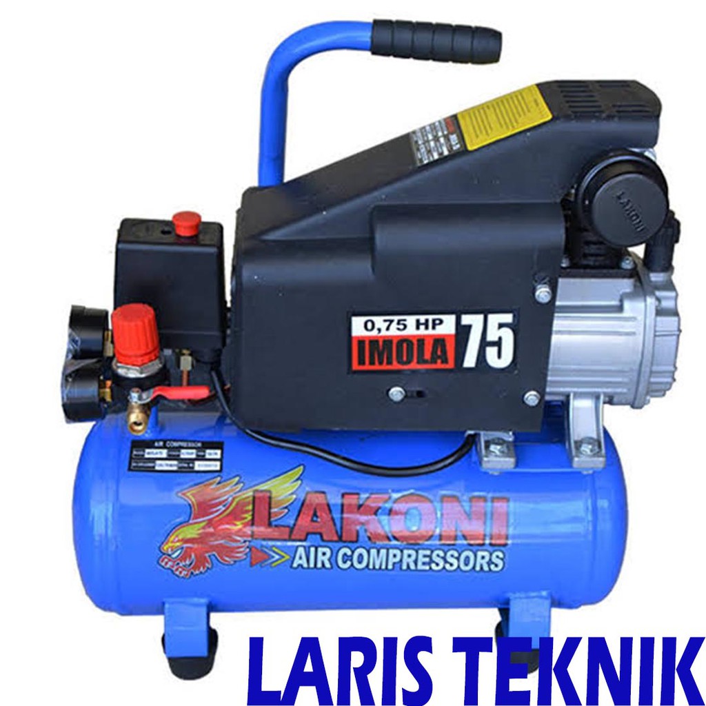 Mesin Kompresor Listrik Lakoni Imola 75 - Compresor Angin Lakoni Imola 75 0.75 HP