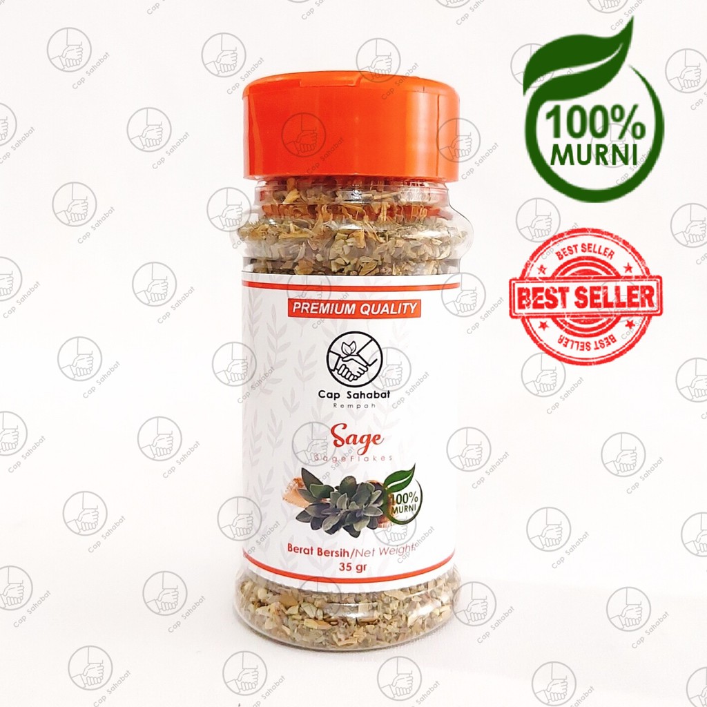 Cap Sahabat - Sage Botol Premium / Sage Flakes