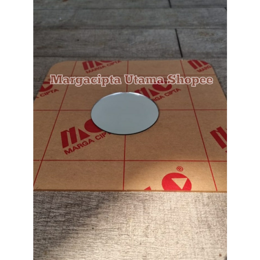 Acrylic Mirror Silver Diameter 43cm 2mm Akrilik Cermin