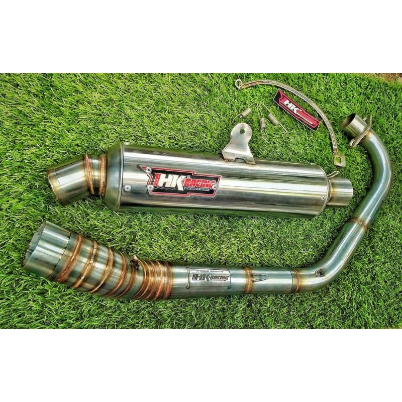 knalpot full set CB murah kwalitas bagus pnp basic GL/Tiger/megaPro/cb