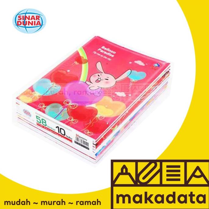 

<<<<<] BUKU TULIS SIDU | SINAR DUNIA 58 LEMBAR (1PAK)