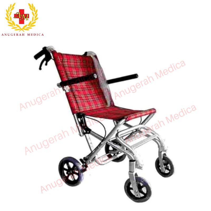 Original Kursi Roda Travelling Kursi Roda Travel Kursi Roda Ringan Lipat Exp Baru