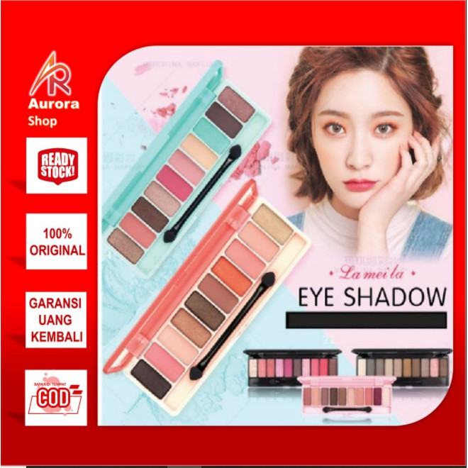 Lameila Eyeshadow Play Color Eyes 10 Color Perona Mata 3596