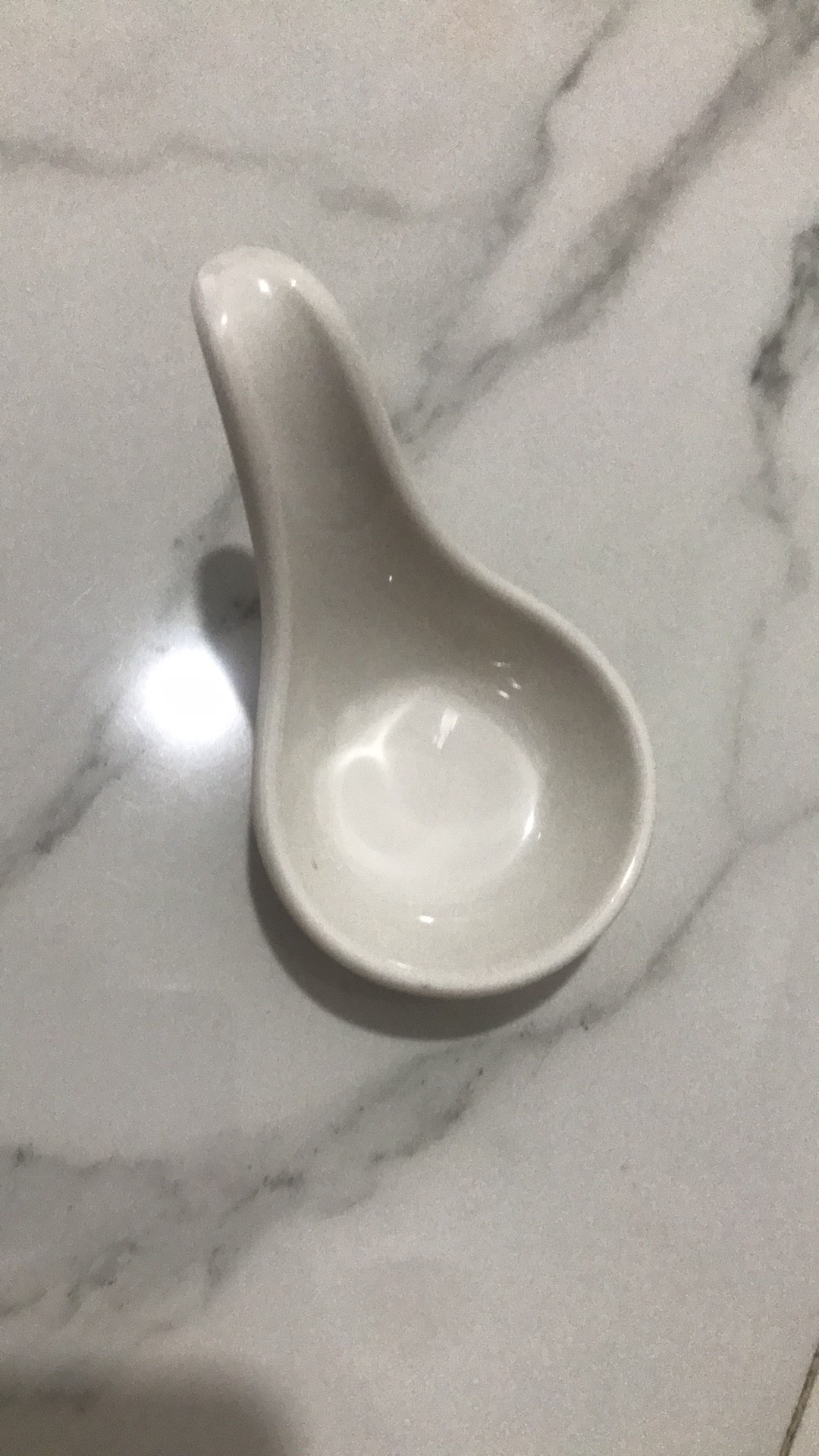 (harga 1 Pcs) Canape Spoon Melamin / Sendok Hias Kue 3,5” Onyx