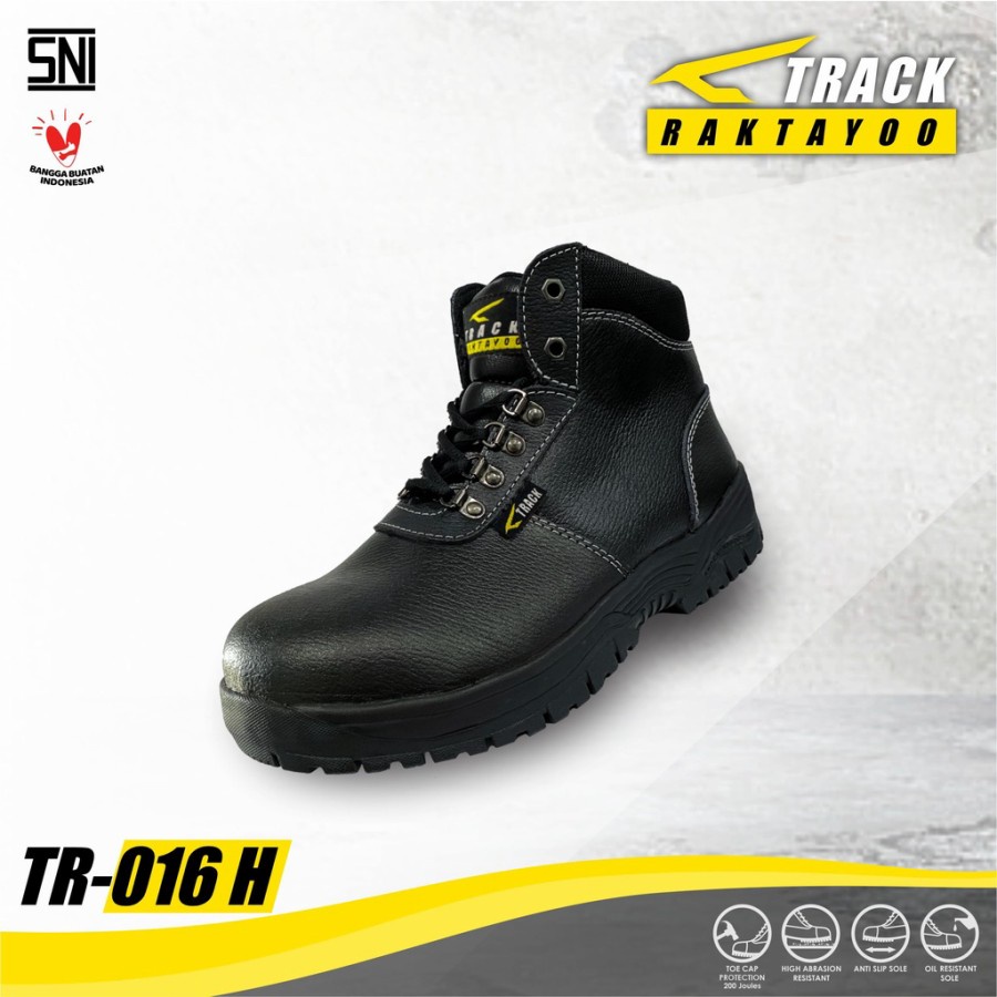 Sepatu Safety Track Raktayoo TR-016 H / Sepatu Safety Track TR-016 H
