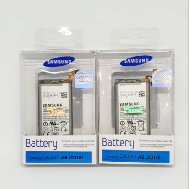 dc88 - Baterai Batre Samsung Galaxy A6 2018 EB-BJ800ABE Original SEIN 100% Battery Batere Batre Batt