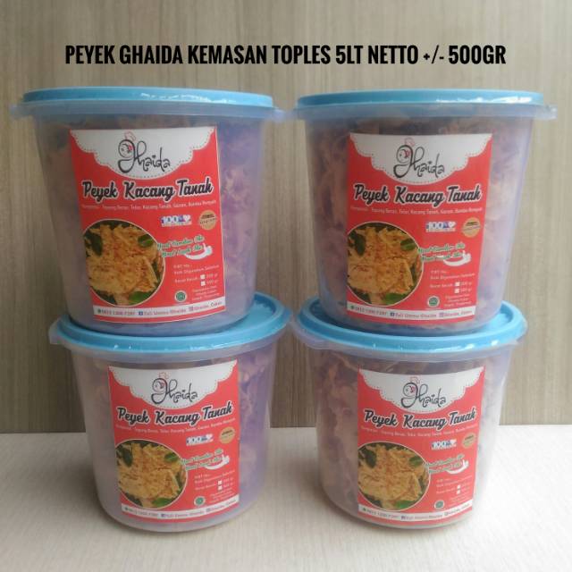 

PEYEK KACANG kemasan Toples