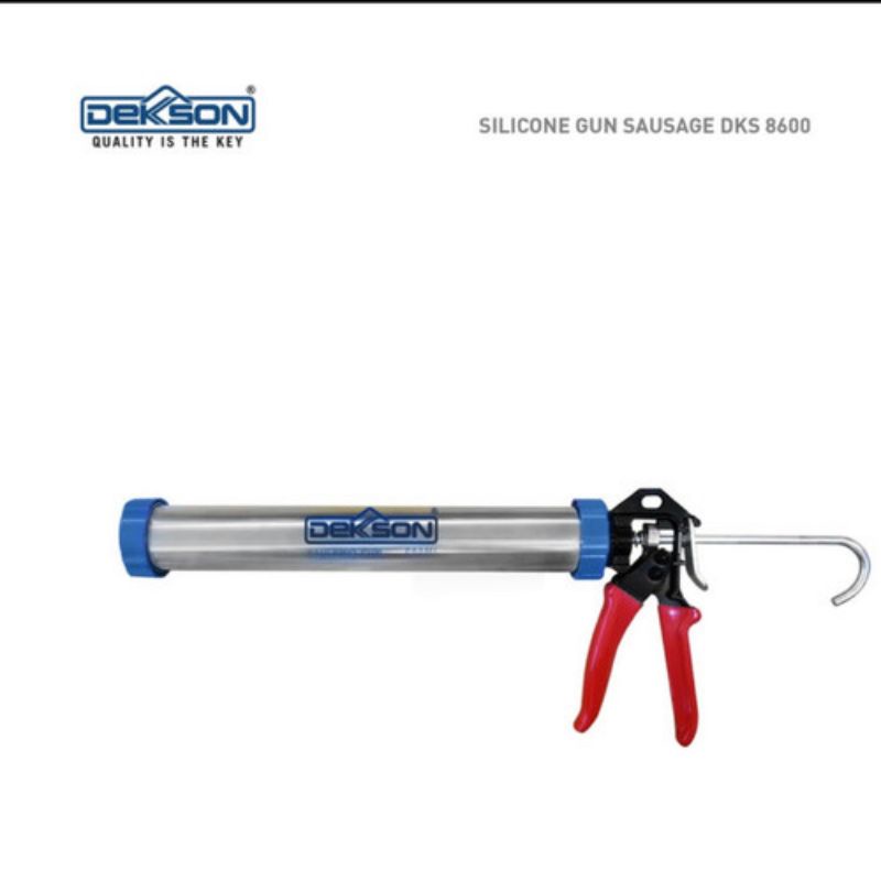Tembakan Lem Sealant Sosis Dekson Silicone Sealent Caulking Gun Sausage Dekkson Gun Silent Sosis