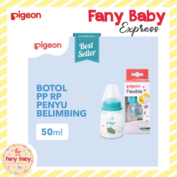 PIGEON FLEXIBLE PP RP BOTTLE 50ML