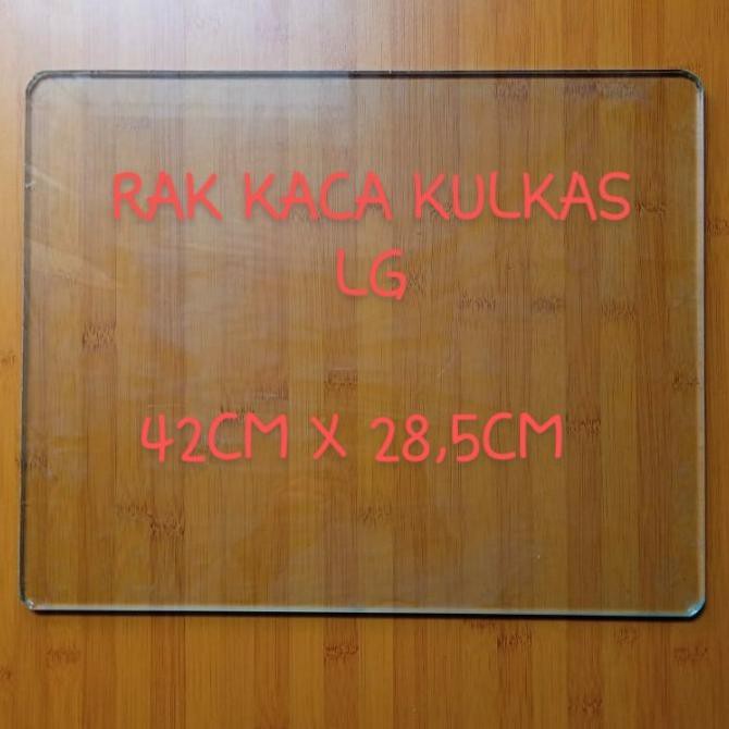 Rak Kaca Kulkas Lemari Es LG Medium - tebal kaca 5mm
