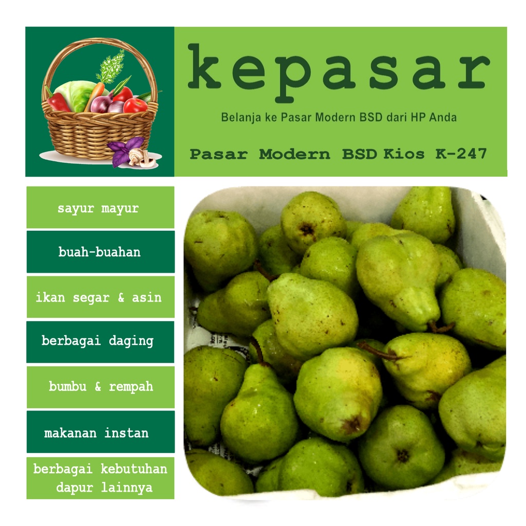 

Pear Packham 500 g