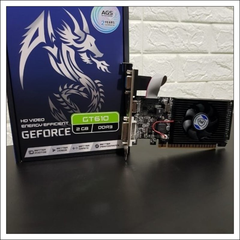 VURRION GT610 DDR3 2GB Vga Card Nvidia