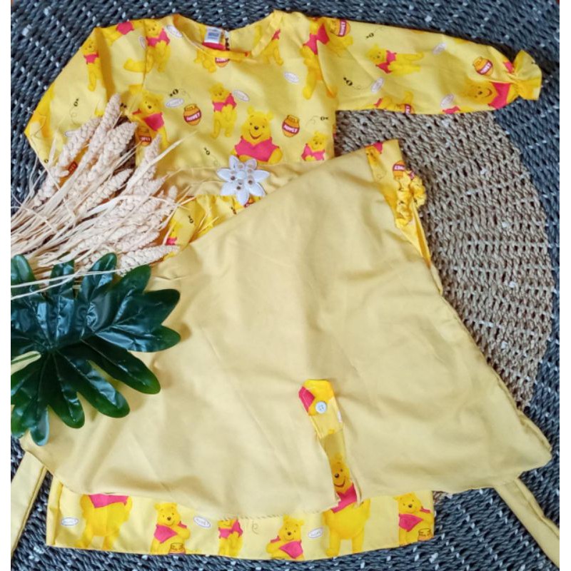 Gamis Anak Polimikro Lokal Usia 3-10 Tahun