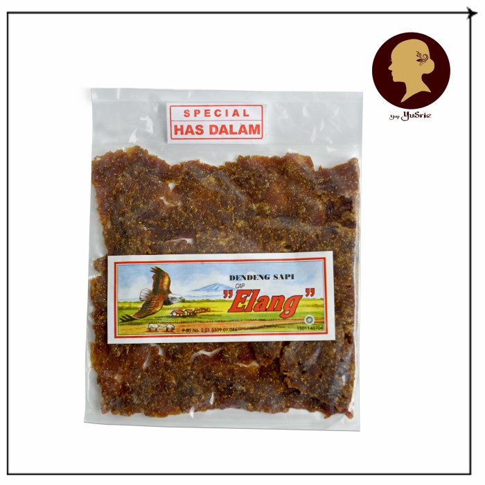 

✨COD✨ Dendeng daging sapi ELANG oleh Solo 250 gr halal special beef jerky dr - Has dlm manis