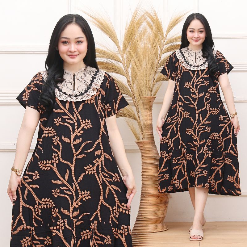 DASTER ARAB RENDA MOTIF KIPAS/DASTER  BORKAT KEKINIAN/DASTER ARAB MOTIF-tile akar hitam