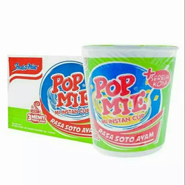 

Pop Mie Jumbo Rasa soto ayam 24 Pcs