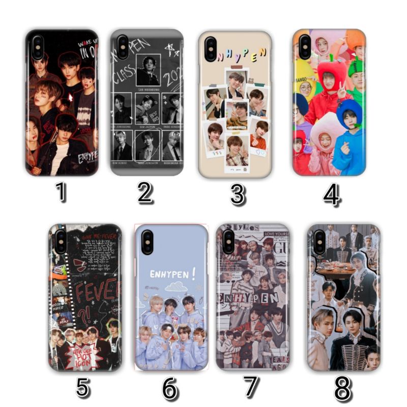 Premium Custom Case 3D Fullprinting KPOP AESTETIC ENHYPEN Samsung a02s, samsung a51,oppo a91, oppo a