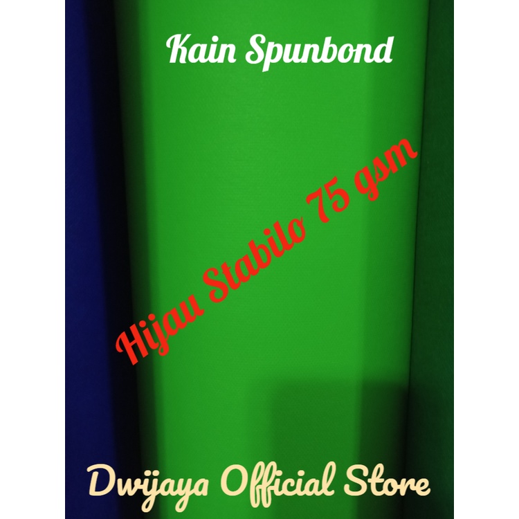 

TERMURAH! Kain Spunbond Hijau Stabilo 75 GSM Per meter
