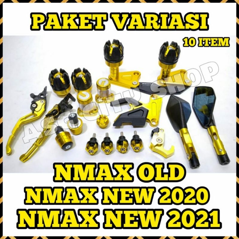 Variasi Nmax New 2020 Paket 10 Item Nmax