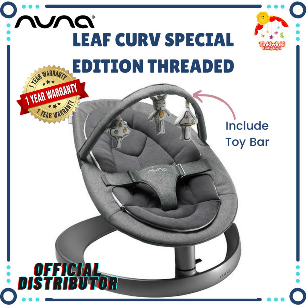 Nuna Leaf Curv Special Edition Threaded (include toybar)