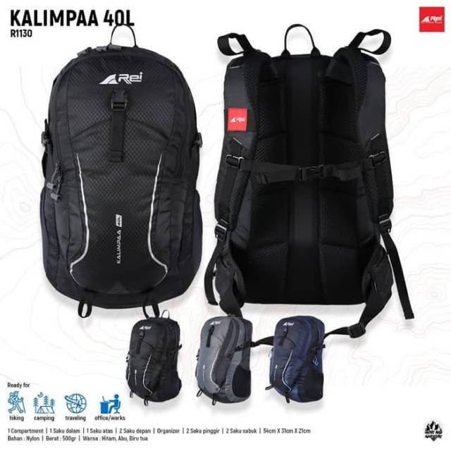 Tas Semi Carrier Rei Kalimpaa 40L Tas Ransel Rei Kalimpa 40L