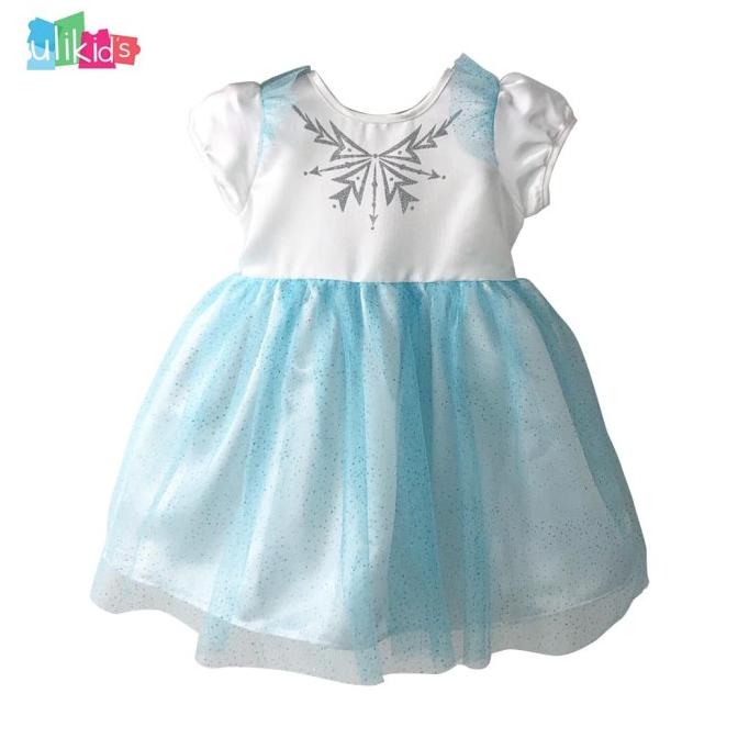 Ulikids Dress Anak Frozen Bahan Katun