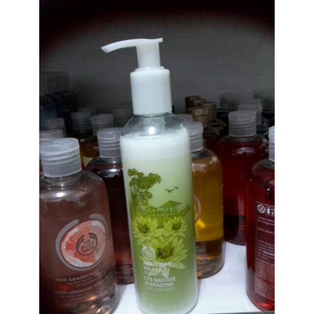 The body shop amazonian wild lily body lotion