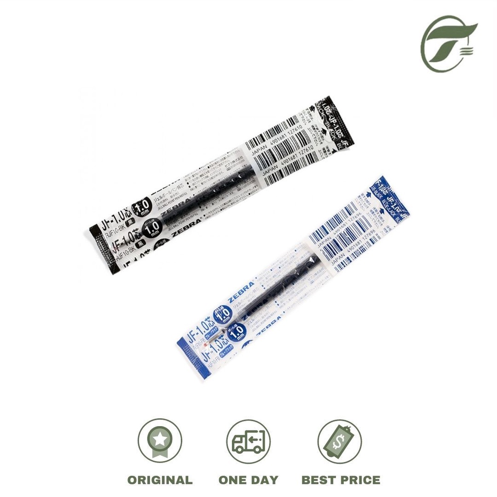 

REFILL PEN JF-1.0 GEL INK RJF10-BK ZEBRA (BLACK/BLUE)