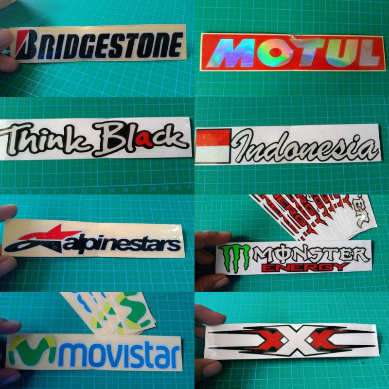 

sticker cutting ukuran 15x3cm