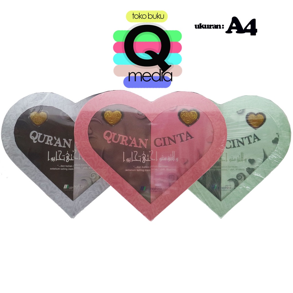Ukuran Besar AL QURAN CINTA | ALMAHIRA | Quran Cinta Kado Pernikahan