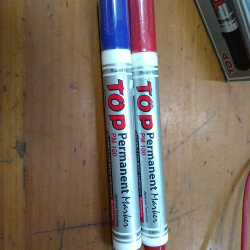 

TOP permanent marker spidol PM 100