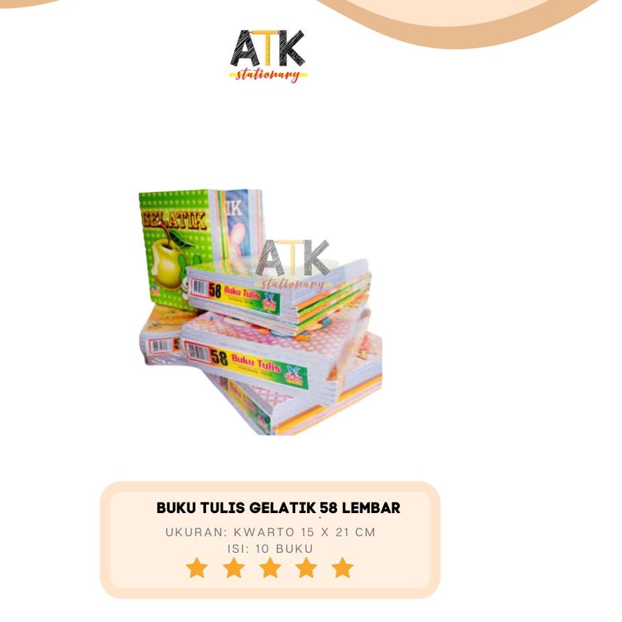 

Kirim Sekarang Buku Tulis Murah 58 Lembar Gelatik Kwarto atk,,,