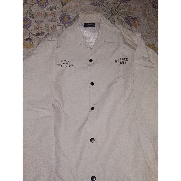 coach jacket roughneck 1991 support your local culture