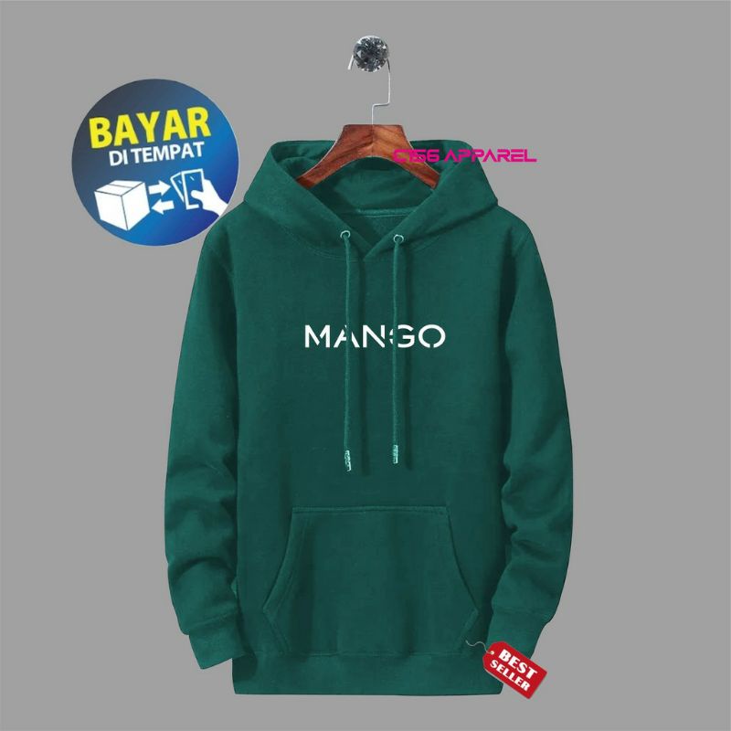 Sweater Hoodie Distro PRIA WANITA Premium Bahan Cotton Fleece Tebal MANGO