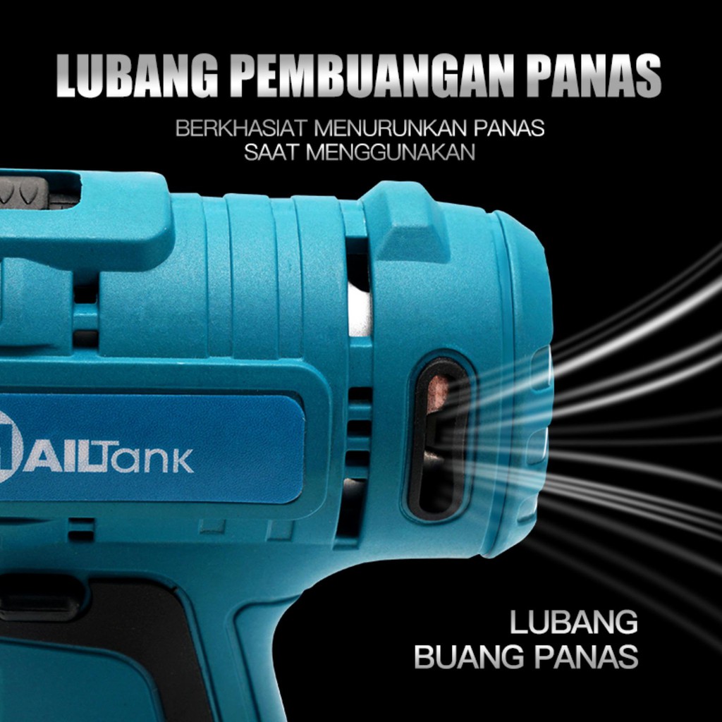 Promo Mesin Bor Baterai 18v Cordless Drill 18v Sh 189 Bolak Balik
Mailtank