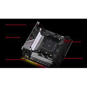 MOTHERBOARD ASROCK CHIPSET AMD B550 PHANTOM GAMING ITX SOCKET AM4