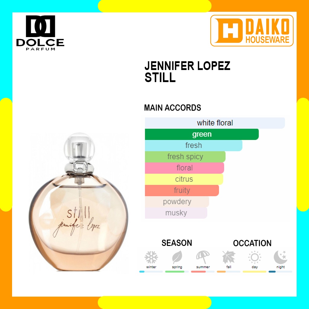Parfum JLO Still Women - Inspired Perfume Wanita Wangi Soft Floral Segar Tahan Lama