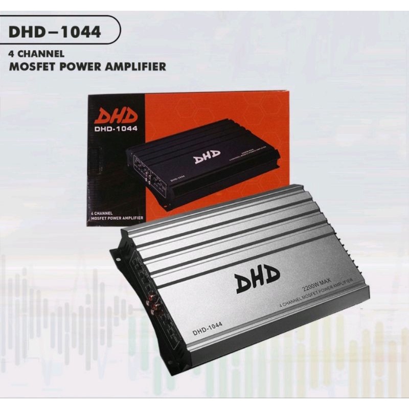 Power Amplifier 4 Channel DHD 1045