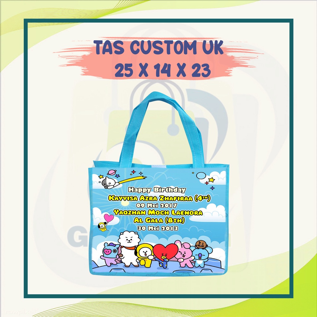 

Tas Ultah Custom Murah uk 25x14x23-GOODIE BAG