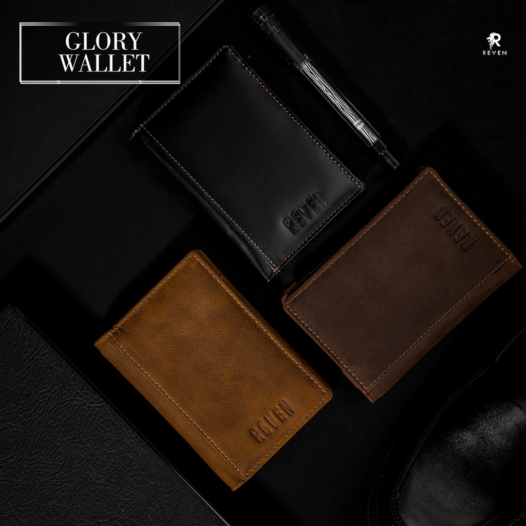 REVEN LEATHER - Dompet Pria Full Kulit Asli Reven Glory Wallet Terbaru