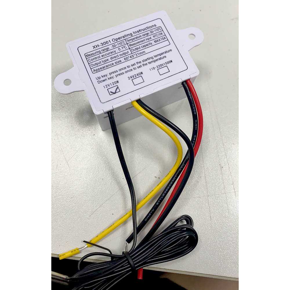 Pengukur Suhu ruangan Digital / Digital Temperature Control Thermostat Microcomputer / Inkubator Pengatur Kontrol Suhu Termometer Ganda 12V 24V 220V Komputer Mikro / Thermostat Digital Penetas Telur Bebek Ayam Burung Puyuh Pengatur Suhu Ruang Murah Ori