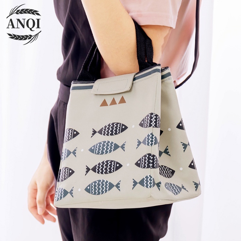 ANQI 1888 Tas Bekal Karakter Tas Makan Anti Dingin Lunch Bag Bahan Oxford Tas Bekal Anti Air VS-7