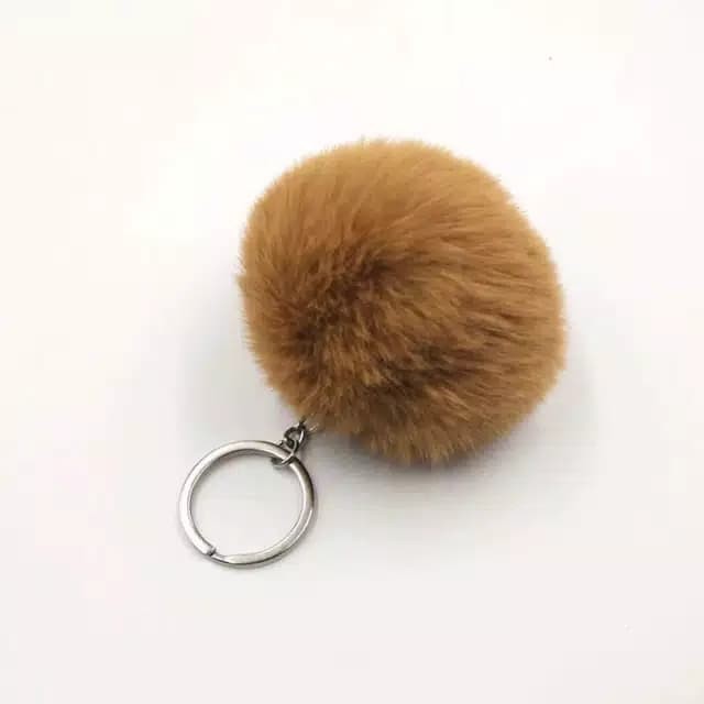 Aksesoris Gantungan Bulu Pom-Pom - Random