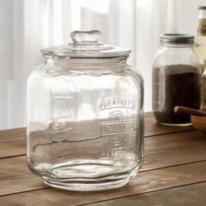 STOPLES KERUPUK  KERIPIK KUE BAHAN KACA KEDAP UDARA - TOPLES KACA KEDAP UDARA - TOPLES KERUPUK BESAR