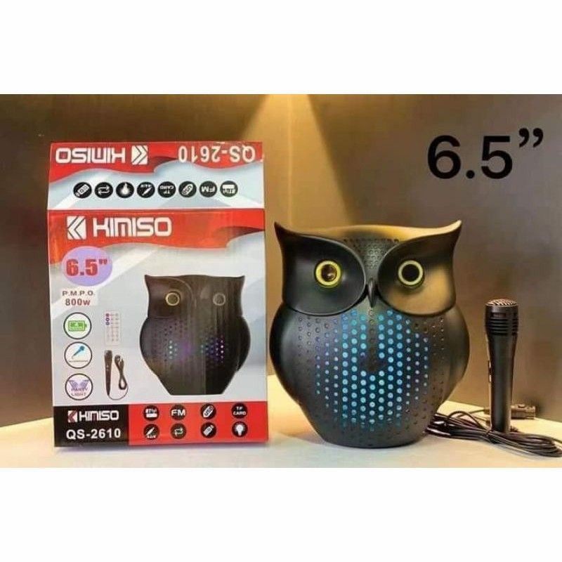 Speaker Bluetooth Kimiso QS2610 Bonus Mic Karaoke/Salon Aktif Wireless