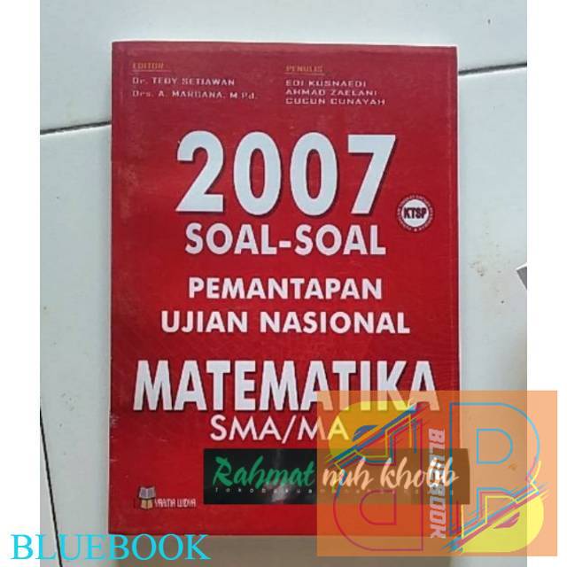 buku 2007 soal2 pemantapan ujian nasional matematika sma/ma-0