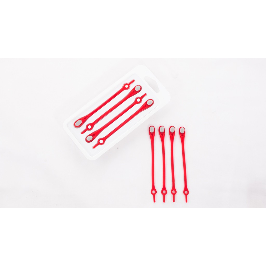 10pcs Tali Sepatu Silikon Hilaces Shoelace Silicone 10 Pcs