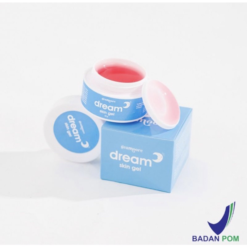 Geamoore DREAM SKIN GEL / Red Jelly Geamoore / Sleeping Mask BPOM