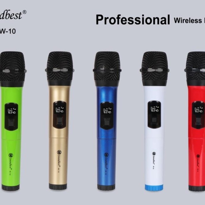 Mic Wireless Soundbest W10