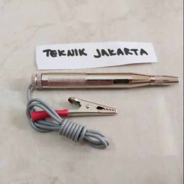 Tespen DC Logam Tembaga 6 - 24 V Tespen Aki Tespen Kabel